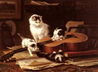 Ronner, Henriette - Playing with the Guitar